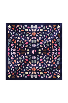 Scarf Apolline Navy – Cacharel