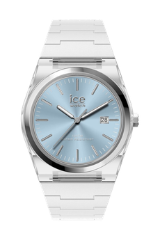 Date watch ICE POWER PW1 Transparent - White blue – Ice-Watch