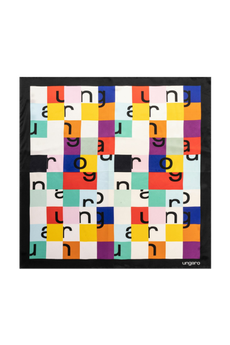 Silk scarf Ada Black/multi – Ungaro