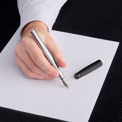 Fountain pen Chronobike Chrome Black - 10
