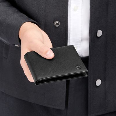 Money wallet Double B Saffiano Black - 6