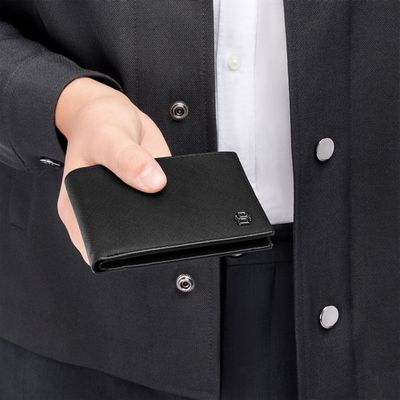 Wallet Double B Saffiano Black - 6