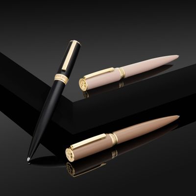 Ballpoint pen Arche Double B Black & Gold - 7