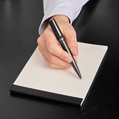 Ballpoint pen Double B Saffiano Black - 5