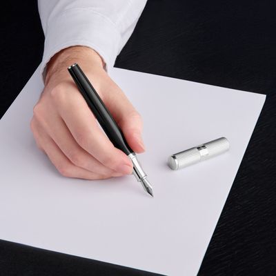 Fountain pen Formation Line Silver - 10