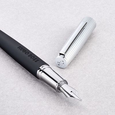 Fountain pen Illusion Arcade Black & Chrome - 11