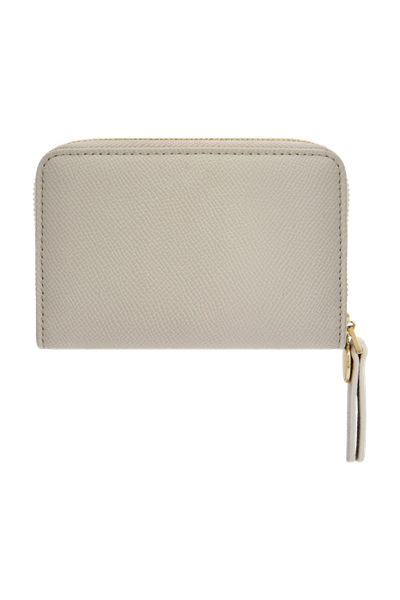 Zipped wallet Séraphine Light Grey - 7