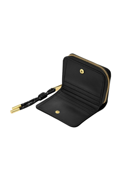 Card wallet with flap Philomène Black - 5