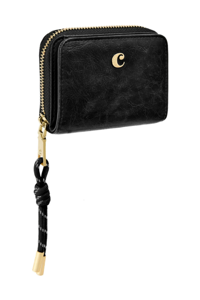 Card wallet with flap Philomène Black - 6