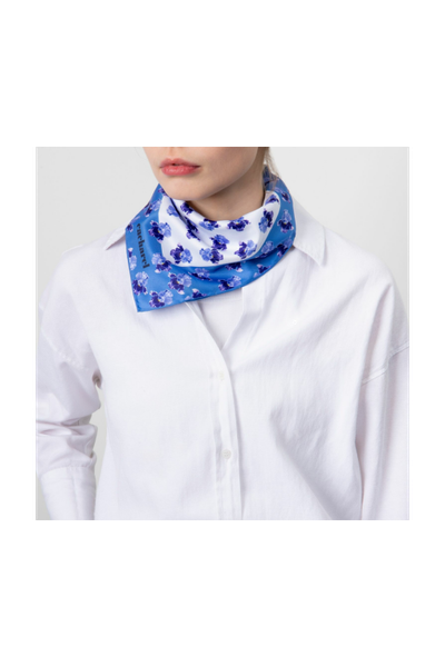 Scarf Hortense Bright Blue - 3