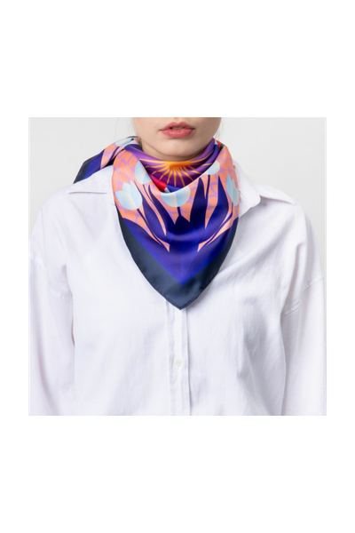 Scarf Alix Navy - 3
