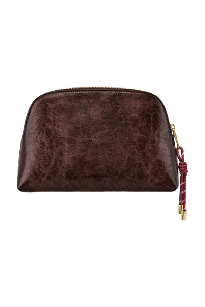 Small dressing-case Philomène Burgundy - 7