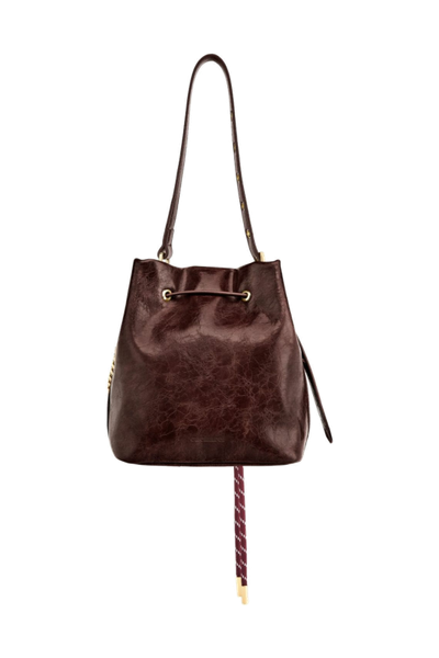 Lady bag Philomène Burgundy - 9
