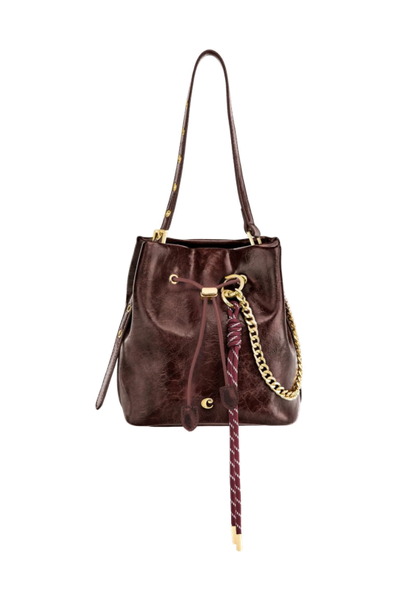 Lady bag Philomène Burgundy - 7