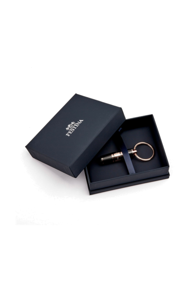 Key ring Bold Stripe Gun & Rosegold - 5