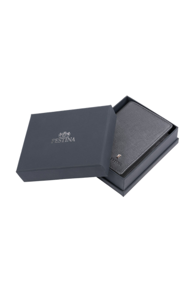 Card holder with flap Chronobike Grey - 7