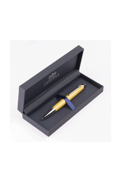 Ballpoint pen Chronobike Rainbow Yellow - 4