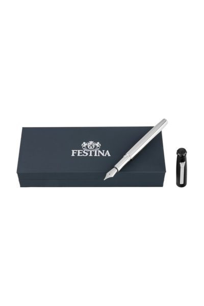 Fountain pen Chronobike Chrome Black - 8