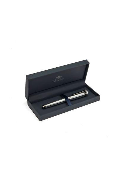 Fountain pen Bold Stripe Chrome & Gun - 9