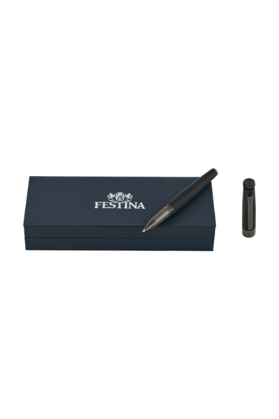 Rollerball pen Interlace Black - 7