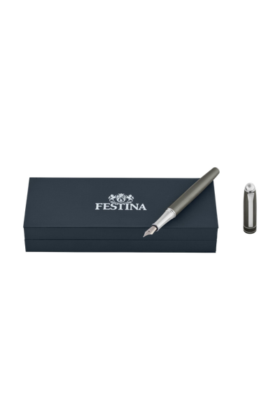 Fountain pen Classicals Brushed Gun & Chrome - 8