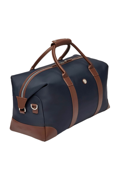 Travel bag Button Navy & Brown - 8
