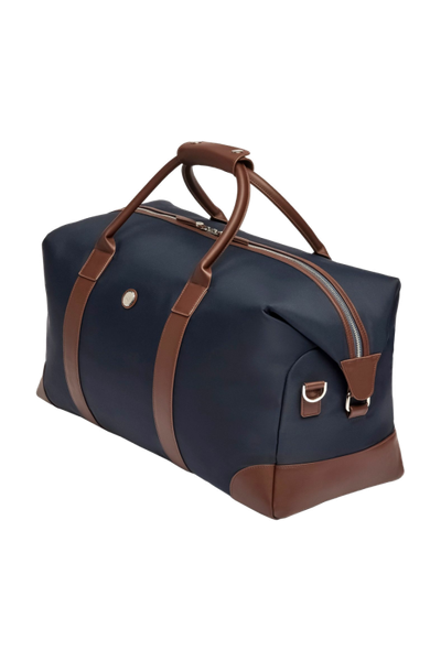 Travel bag Button Navy & Brown - 9