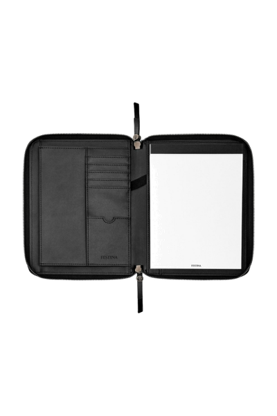 Conference folder A5 Interlace Black - 3