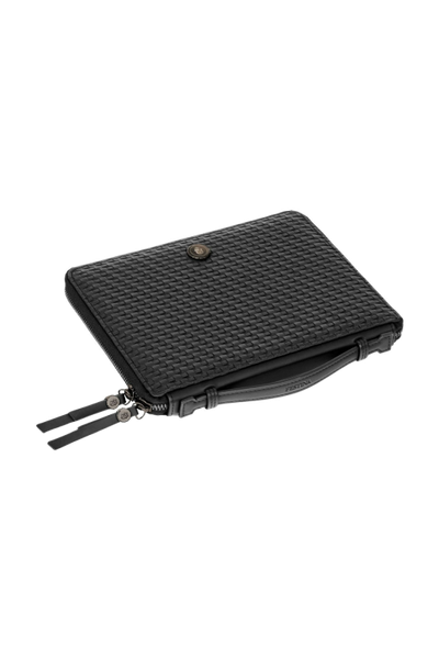Conference folder A5 Interlace Black - 4