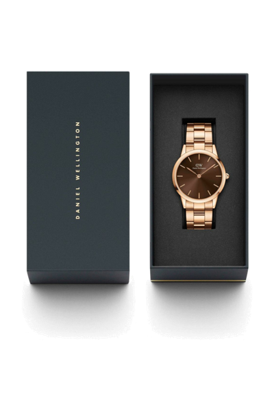 Montre Iconic Link amber RG&Brown D40 - 5