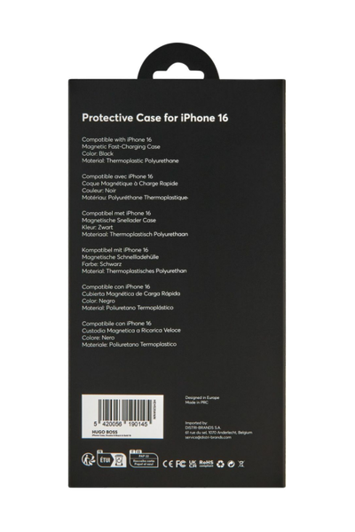 Case for iPhone 16 Double B Black & Gold - 8
