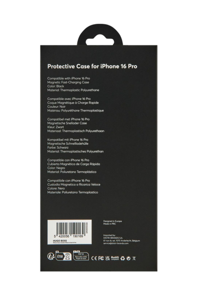 Case for iPhone 16 Pro Double B Black & Gold - 8