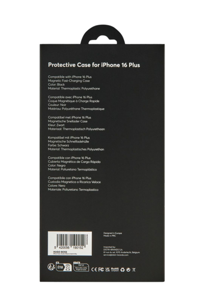 Case for iPhone 16 Plus Double B Black & Gold - 8