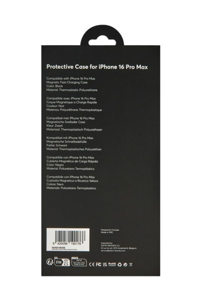 Case for iPhone 16 Pro Max Double B Black & Gold - 8