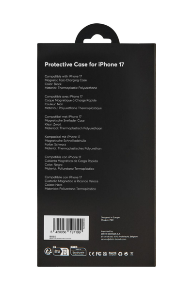 Case for iPhone 17 Double B Black & Gold - 8