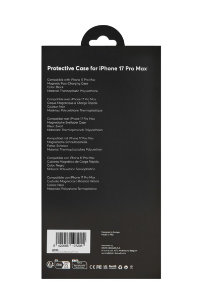 Case for iPhone 17 Pro Max Double B Black & Gold - 8