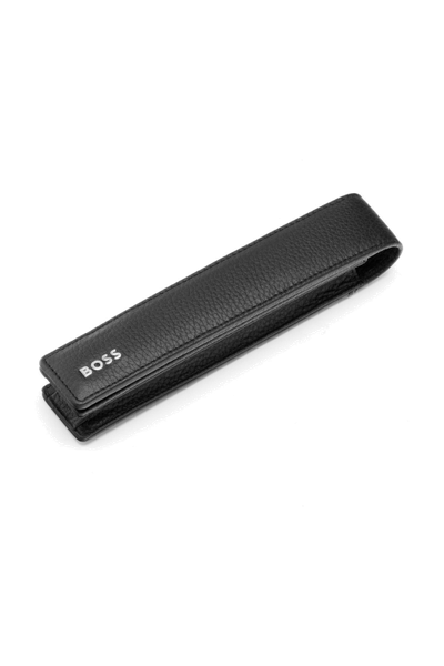 Single pen pouch Classic Grained Black - 3