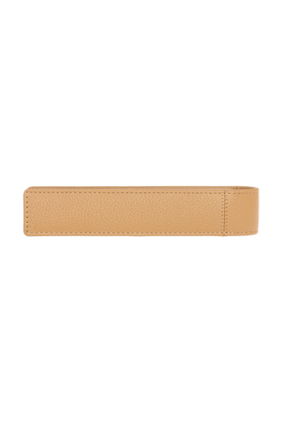 Single pen pouch Classic Grained Camel - 5