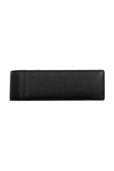 Double pen pouch Classic Grained Black - 5