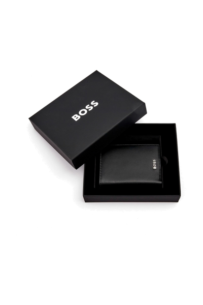 Folding card holder Classic Smooth Black - 7