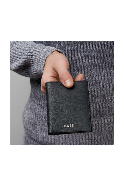 Folding card holder Classic Grained Black - 5
