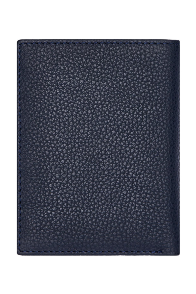 Folding card holder Classic Grained Navy - 6