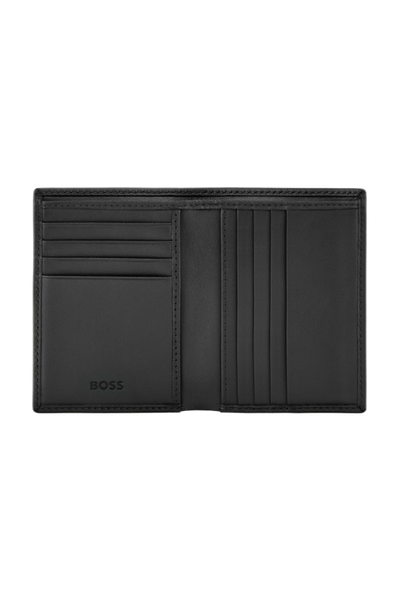 Folding card holder Double B Saffiano Black - 3