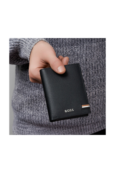 Card holder trifold Iconic Black - 5