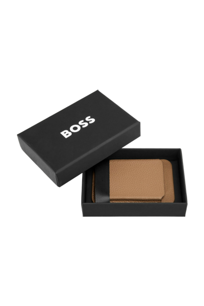 Card holder with Magnet Mobile Classic Grained Camel - 5
