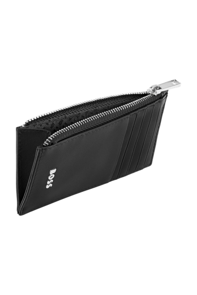 Card holder zip Classic Smooth Black - 3