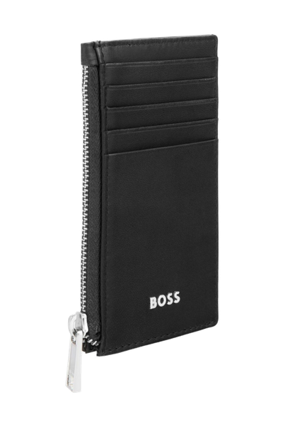 Card holder zip Classic Smooth Black - 4