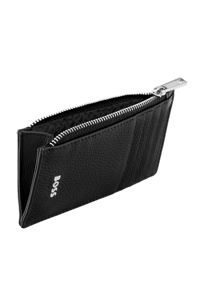 Card holder zip Classic Grained Black - 3