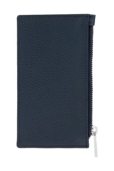 Card holder zip Classic Grained Navy - 5