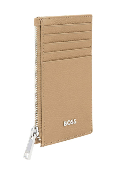 Card holder zip Classic Grained Camel - 4